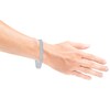 Thumbnail Image 4 of KAY Lab-Grown Diamonds Men's Cuban Link Chain Bracelet 4 ct tw Sterling Silver 8.5"
