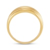 Thumbnail Image 3 of Polished Multi-Row Split Ring 10K Yellow Gold