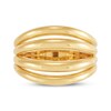 Thumbnail Image 4 of Polished Multi-Row Split Ring 10K Yellow Gold