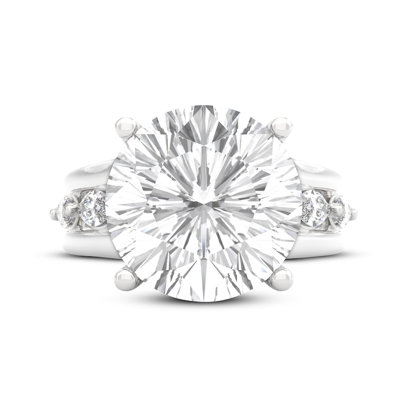 Main Image 2 of THE LEO Legacy Lab-Grown Diamond Round-Cut Engagement Ring 8-3/4 ct tw 14K White Gold