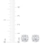 Thumbnail Image 5 of KAY Lab-Grown Diamonds Round-Cut Solitaire Stud Earrings 3 ct tw 14K White Gold (F/SI2)