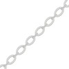 Thumbnail Image 2 of Diamond Rope Twist Oval Link Bracelet 1/4 ct tw Sterling Silver 7.25"
