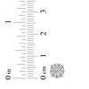 Thumbnail Image 4 of Diamond Halo Stud Earrings 1/2 ct tw 10K White Gold
