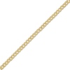 Thumbnail Image 2 of 4.5mm Curb Chain Bracelet Hollow 10K Yellow Gold 7.5"