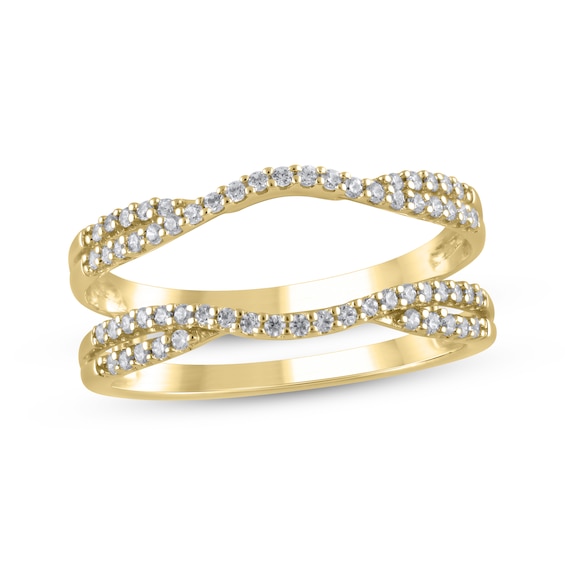 Adore Diamond Enhancer Ring 1/ ct tw 14K Yellow Gold