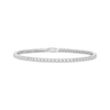 Thumbnail Image 1 of KAY Lab-Grown Diamonds Tennis Bracelet 3-1/3 ct tw 14K White Gold 7.25"