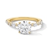 Thumbnail Image 3 of Neil Lane Artistry Round-Cut Lab-Grown Diamond Engagement Ring 2 ct tw 14K Yellow Gold