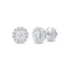 Thumbnail Image 1 of KAY Lab-Grown diamonds Halo Stud Earrings 1/2 ct tw 14K White Gold (F/VS2)