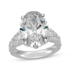 Thumbnail Image 1 of Neil Lane Artistry Oval-Cut Lab-Grown Diamond Engagement Ring 10 ct tw 14K White Gold