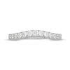 Thumbnail Image 9 of Neil Lane Artistry Lab-Grown Diamond Contour Wedding Band 5/8 ct tw 14K White Gold