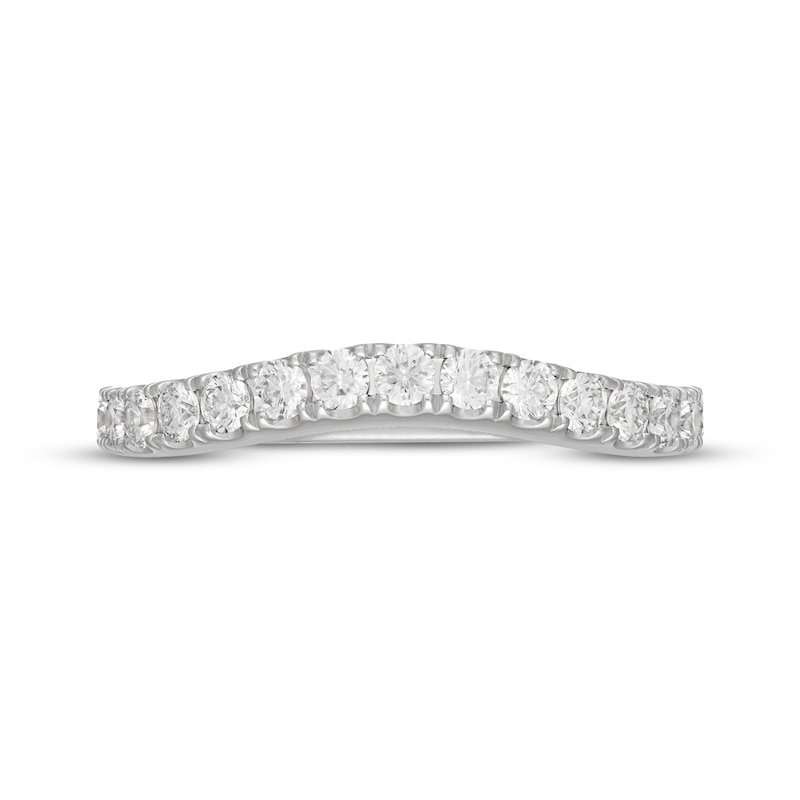 Main Image 9 of Neil Lane Artistry Lab-Grown Diamond Contour Wedding Band 5/8 ct tw 14K White Gold