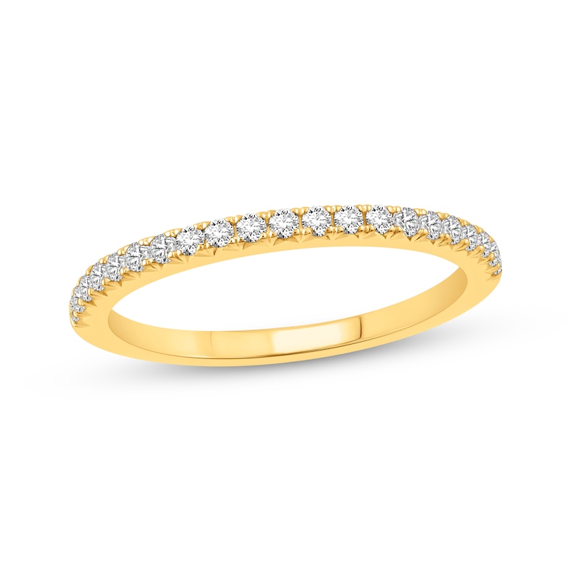 Main Image 1 of Adore Lab-Grown Diamonds Anniversary Ring 1/4 ct tw 14K Yellow Gold