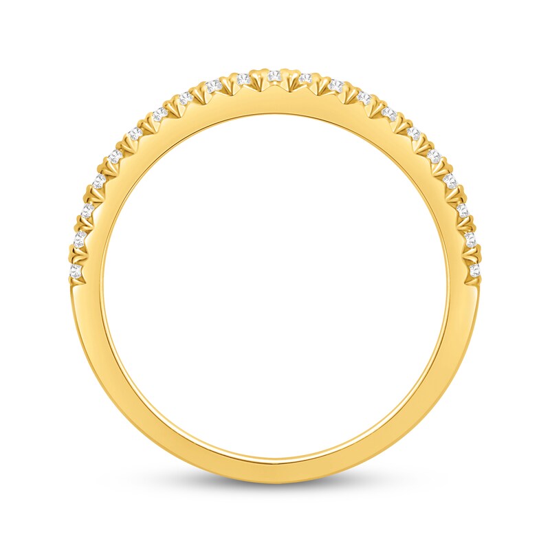 Main Image 3 of Adore Lab-Grown Diamonds Anniversary Ring 1/4 ct tw 14K Yellow Gold