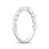 Thumbnail Image 2 of Adore Princess & Marquise-Cut Diamond Anniversary Ring 3/4 ct tw 10K White Gold