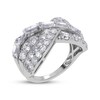 Thumbnail Image 2 of KAY Lab-Grown Diamonds Baguette & Round-Cut Crossover Ring 2 ct tw 14K White Gold