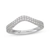 Thumbnail Image 1 of Neil Lane Artistry Heritage Lab-Grown Diamond Two-Row Contour Anniversary Ring 3/8 ct tw Platinum