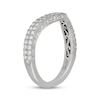 Thumbnail Image 2 of Neil Lane Artistry Heritage Lab-Grown Diamond Two-Row Contour Anniversary Ring 3/8 ct tw Platinum