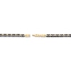 Thumbnail Image 3 of Men's Diamond Accent Link Bracelet Black & Yellow Ion-Plated Stainless Steel 8.25"