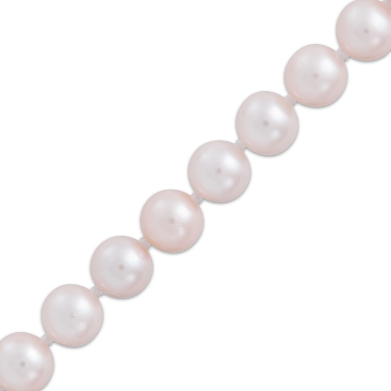 Main Image 2 of 6-7mm Cultured Pearl Strand Necklace 14K Yellow Gold 18"