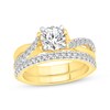 Thumbnail Image 0 of Round-Cut Diamond Bridal Set 1-1/5 ct tw 14K Two-Tone Gold