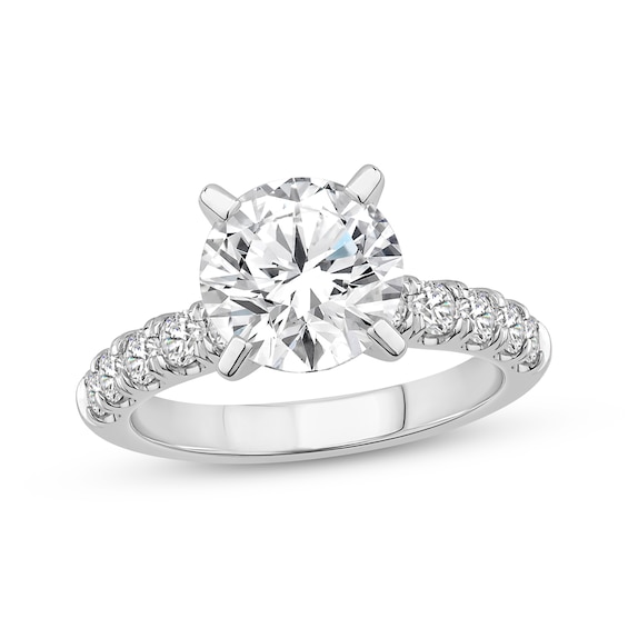 Adore Lab-Grown Diamonds Round-Cut Engagement Ring -5/8 ct tw 14K White Gold
