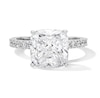 Thumbnail Image 2 of Neil Lane Artistry Cushion-Cut Lab-Grown Diamond Engagement Ring 5-5/8 ct tw 14K White Gold