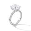 Thumbnail Image 3 of Neil Lane Artistry Cushion-Cut Lab-Grown Diamond Engagement Ring 5-5/8 ct tw 14K White Gold