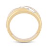 Thumbnail Image 2 of Adore Men's Diamond Wedding Band 1/3 ct tw 10K Yellow Gold