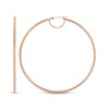 Thumbnail Image 3 of Tube Hoop Earrings 10K Rose Gold 70mm