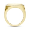 Thumbnail Image 4 of KAY Lab-Grown Diamonds Men's Cushion Frame Ring 3 ct tw 10K Yellow Gold