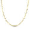 Thumbnail Image 1 of 4.1mm Curb Chain Necklace 10K Hollow Yellow Gold 20"