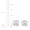 Thumbnail Image 5 of KAY Lab-Grown Diamond Solitaire Stud Earrings 6 ct tw 14K White Gold (F/VS2)