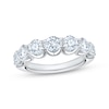 Thumbnail Image 1 of Adore Lab-Grown Diamonds Seven-Stone Anniversary Ring 2 ct tw 14K White Gold