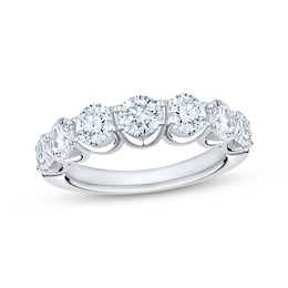 Adore Lab-Grown Diamonds Seven-Stone Anniversary Ring 2 ct tw 14K White Gold