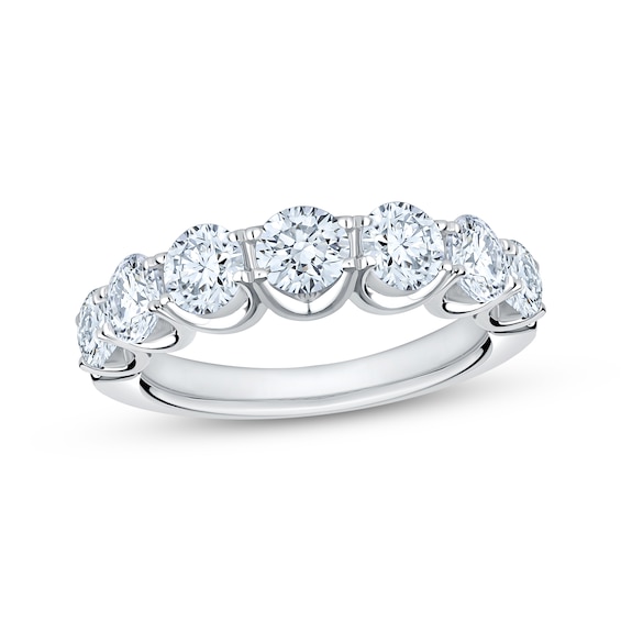 Adore Lab-Grown Diamonds Seven-Stone Anniversary Ring 2 ct tw 14K White Gold