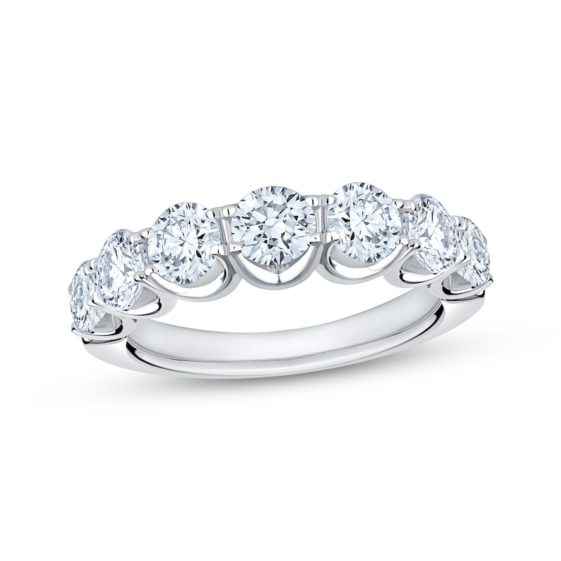 Main Image 1 of Adore Lab-Grown Diamonds Seven-Stone Anniversary Ring 2 ct tw 14K White Gold