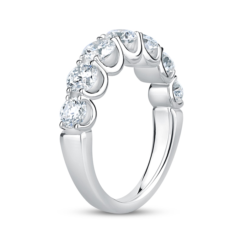 Main Image 2 of Adore Lab-Grown Diamonds Seven-Stone Anniversary Ring 2 ct tw 14K White Gold