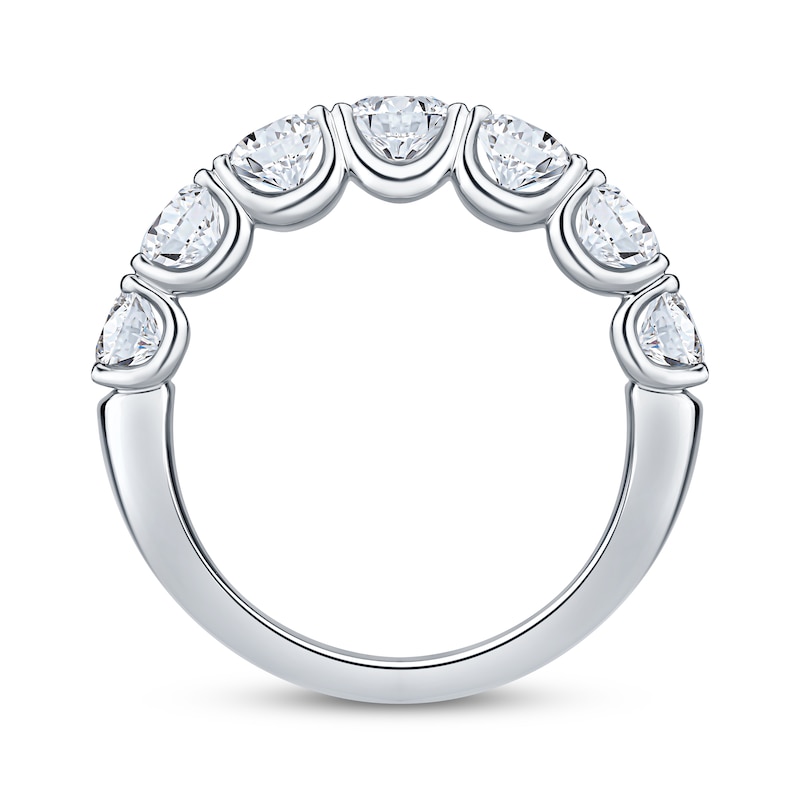 Main Image 3 of Adore Lab-Grown Diamonds Seven-Stone Anniversary Ring 2 ct tw 14K White Gold
