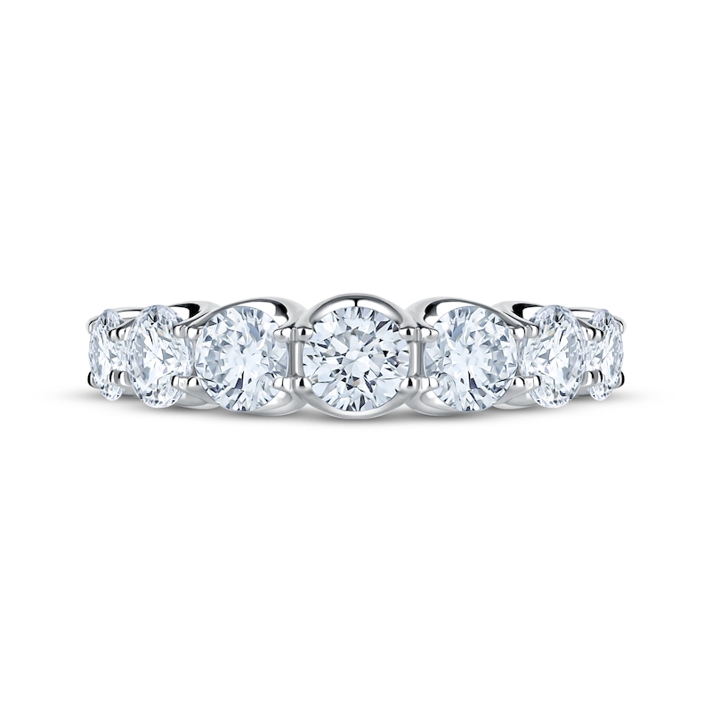 Main Image 4 of Adore Lab-Grown Diamonds Seven-Stone Anniversary Ring 2 ct tw 14K White Gold
