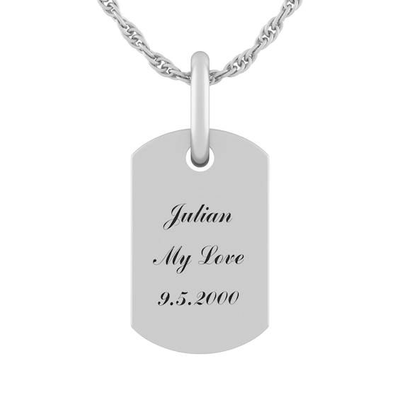 Children's Dogtag Necklace