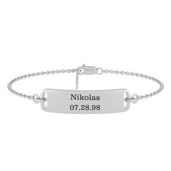 Children's ID Bracelet (4 Lines)