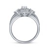 Thumbnail Image 2 of Adore Marquise-Cut & Round-Cut Diamond Engagement Ring 1 ct tw 14K White Gold