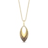 Thumbnail Image 1 of Le Vian Chocolate Ombré Diamond Necklace 7/8 ct tw 14K Honey Gold 20"