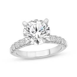 Adore Lab-Grown Diamonds Round-Cut Engagement Ring 4-5/8 ct tw 14K White Gold