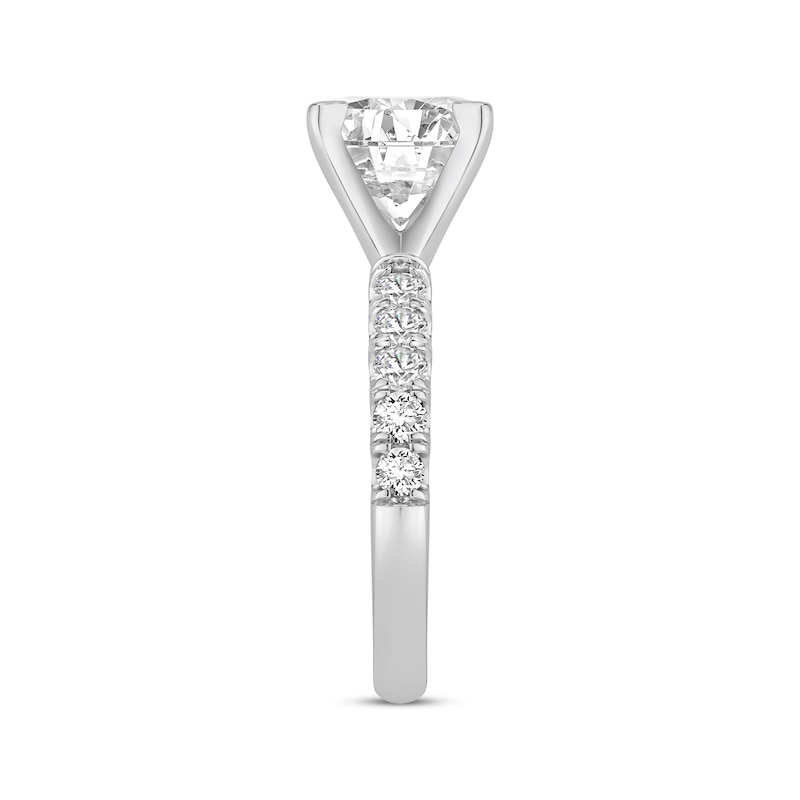 Lab-Created Diamonds by KAY Round-Cut Engagement Ring 4-5/8 ct tw 14K White Gold
