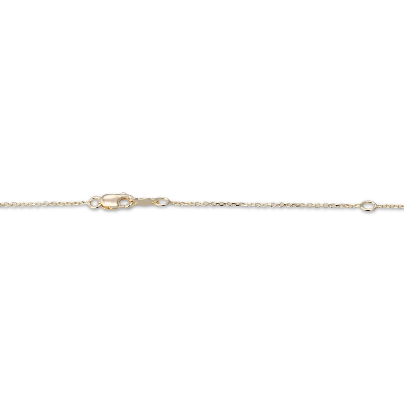 Main Image 4 of Bow Necklace 10K Yellow Gold 18"