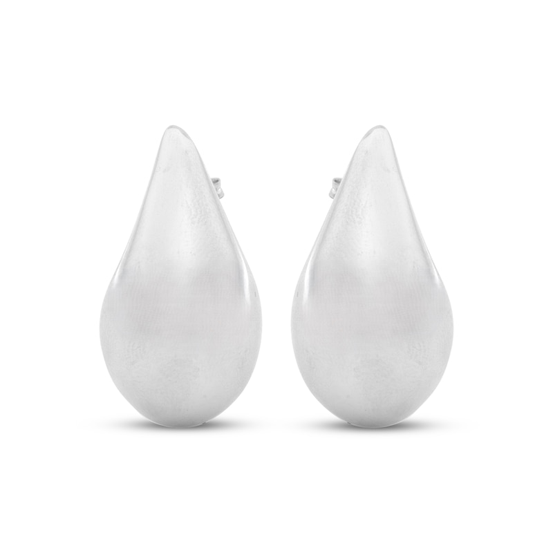 Main Image 2 of Teardrop Earrings Sterling Silver