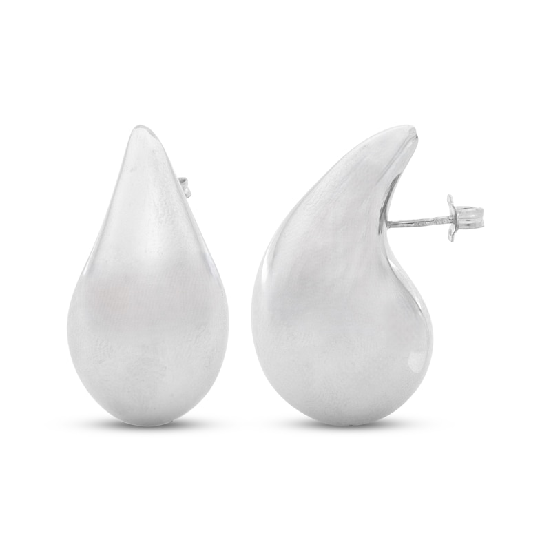 Main Image 3 of Teardrop Earrings Sterling Silver