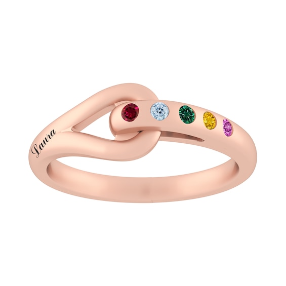 Love + Be Loved Birthstone Family & Mother's Ring