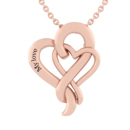 Couple's Heart Necklace